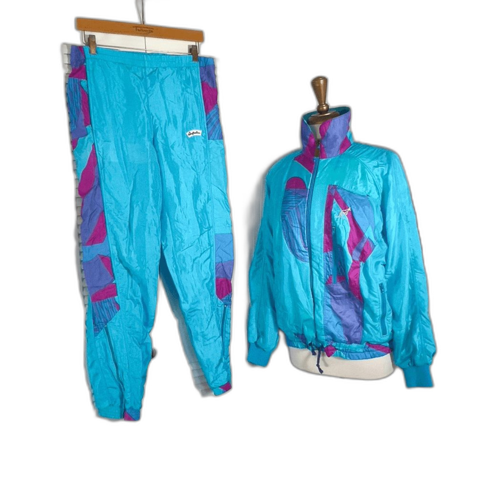 Australian by L'Alpina Ski Set Size 12 Vintage 80's Italian Retro Sportswear
